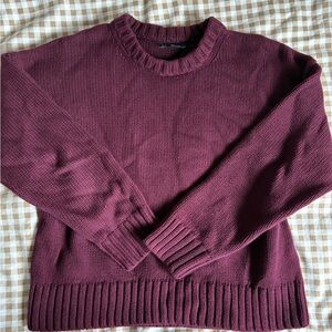 Gap Burgundy Sweater